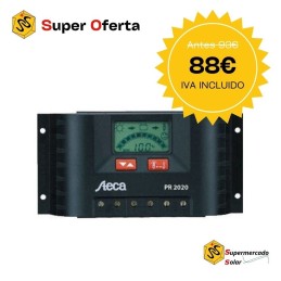 Regulador de carga PWM...
