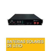 Baterías de Litio para Energía Solar / Máxima Eficiencia y Durabilidad