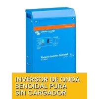 Inversor de Onda senoidal pura sin cargador