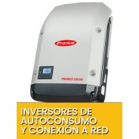Inversores de autoconsumo y conexión a red