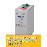 Baterías Solares Estacionarias OPzV 2V GEL / Máxima Autonomía y Fiabilidad