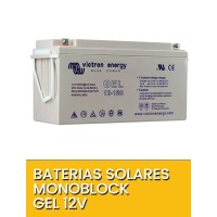 Baterías Solares Monoblock GEL 12V / Alta Durabilidad y Sin Mantenimiento