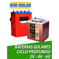 Baterías Solares Ciclo Profundo